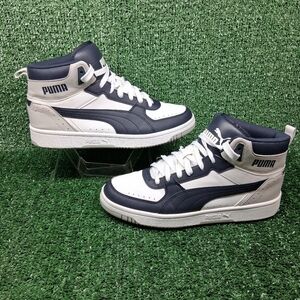 PUMA Rebound Joy Mid White Parisian Night - size 10